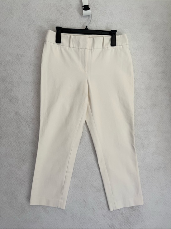 LOFT Pants - Ann Taylor Loft Rivera Pant “Julie Fit” White size 8